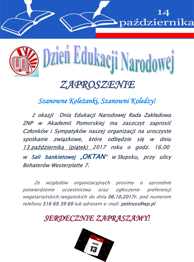 Zaproszenie DEN 2017