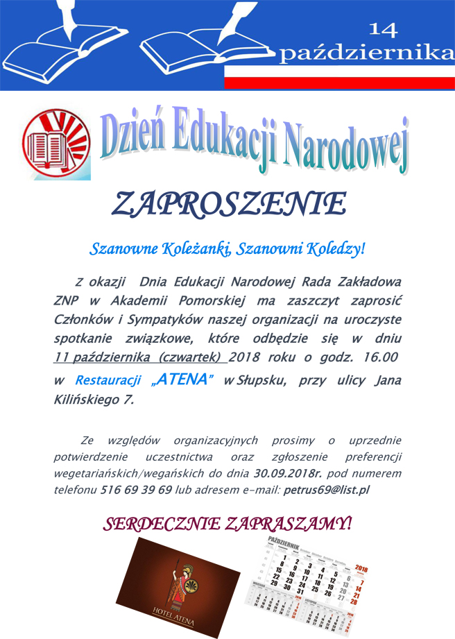 Zaproszenie DEN 2018